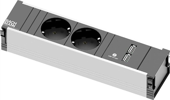 Изображение Bachmann CONI 2x earthing contact 1x USB Charger
