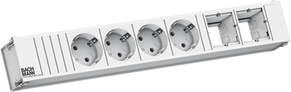 Изображение Bachmann CONI 4xCEE7/3 2xCM 0.2m GST18 RAL9010