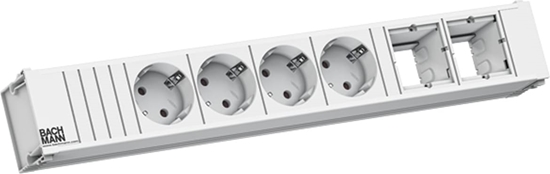 Изображение Bachmann CONI 4xCEE7/3 2xCM 0.2m GST18 RAL9010