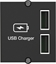 Attēls no Bachmann Custom Module USB Double Charger, black, 0.2 m