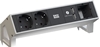 Picture of Bachmann DESK2 2x earthing contact 1x USB charger 1x ABD, GST18 Inox