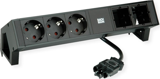 Picture of Bachmann DESK2 3xCEE7/3 2xCM power 0.2m GST18 RAL9005