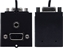Изображение Bachmann frame 1xVGA+jack, 90° lateral outlet