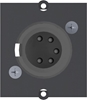 Изображение Bachmann frame XLR 5-pin socket , Screw connection 5-pole
