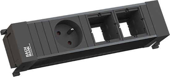 Picture of Bachmann POWER FRAME 1xUTE 2xCM plastic profile black