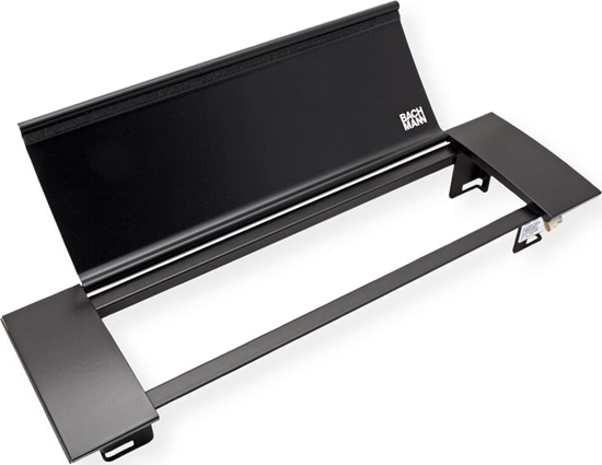 Picture of Bachmann POWER FRAME COVER black ALU 4-fold RAL9005