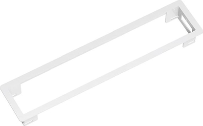 Picture of Bachmann POWER FRAME Installation frame medium 4-gang, white