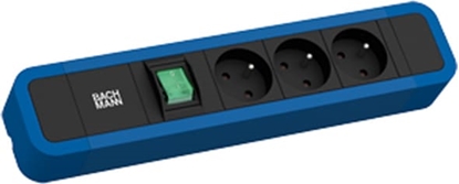 Picture of Bachmann PRIMO 2 3xUTE 1xswitch 2.0m CEE7/7 RAL5010