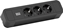 Picture of Bachmann PRIMO2 socket strip 3x earthing contact, aluminium, black, 2 m
