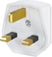 Picture of Bachmann safety plug, England UK 13A / 250V white, 13A fuse