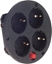 Attēls no Bachmann socket outlet insert 4-fold S, Socket outlet insert 4f without cover, therm.