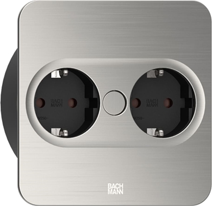 Picture of Bachmann TWIST 2 2xCEE7/3 2.0m AEH stainless steel look square