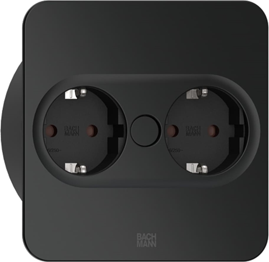 Picture of Bachmann TWIST2 2xCEE7/3 2,0m AEH RAL9005 30GE angular