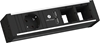 Picture of Bachmann VENID 2x earthing contact, 2x ABD 1x USB charger, black