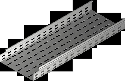 Attēls no Baks Korytko kablowe cynkowane perforowane 400x50mm 3m 1mm KCJ400H50/3N (150440)