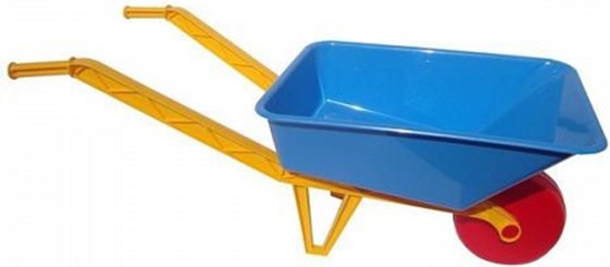 Изображение Bczek Taczka dua do ogrodu do domu bezpieczna dla dziec