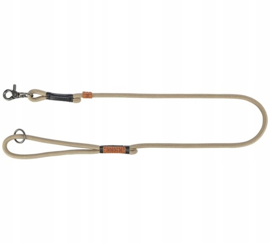 Изображение BE NORDIC, smycz, dla psa, piaskowa/czarna, linka, LXL: 1.00 m/o 13 mm