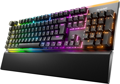 Attēls no Klawiatura be quiet! be quiet! Light Mount Silent Gaming klawiatura RGB - be quiet! Silent Linear Switches czarny