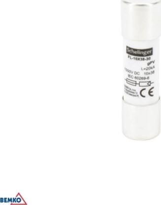 Picture of Bemko WKADKA TOPIKOWA CYLINDRYCZNA 10x38MM 1000V DC 2A