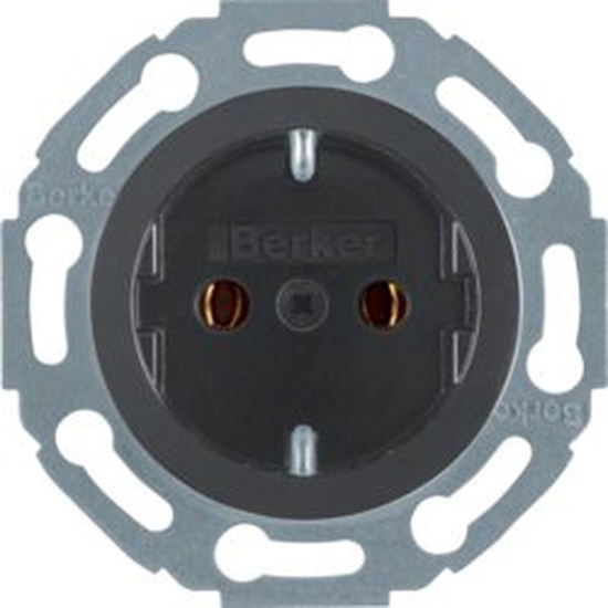 Picture of Berker 1930 Gniazdo SCHUKO czarne 474521