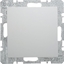 Изображение Berker Zalepka z elementem centralnym Kwadrat biaa S.1/B.3/B.7 Glas (6710098989)