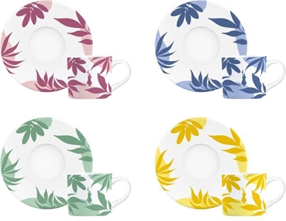 Изображение Bialetti Bialetti Primavera Zestaw 4 filianek ze spodkiem (4 sztuki)