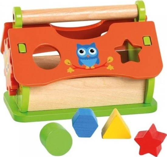 Picture of Bino Drewniany sorter domek