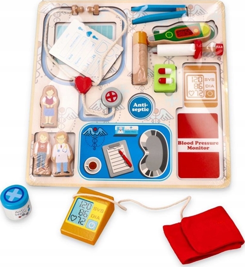Picture of Bino Drewniany zestaw lekarza Adam