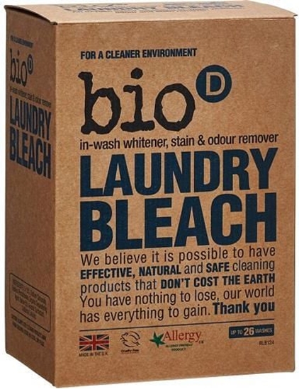 Picture of Bio-D Laundry Bleach - Odplamiacz, Wybielacz, Eliminator Zapachów, 400g (BIO06549)