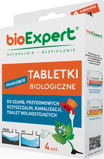 Picture of Bioexpert bioExpert Tabletki do szamb i przydomowych oczyszczalni 4 szt.