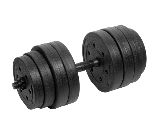 Изображение Bitumena regulējamas hantele 1x20kg REBEL ACTIVE