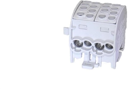Изображение Blok rozdzielczy-odgany Al/Cu SCB 35-2 (80220) SIMBLOCK jednobiegunowy 2x35mm2 szary 81506002