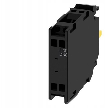 Изображение Blok styków 1R monitorowany monta czoowy przycze sprynowe SIRIUS ACT 3SU1400-1AA10-3HA0