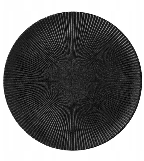 Picture of Bloomingville Neri Talerz Czarny Ceramika