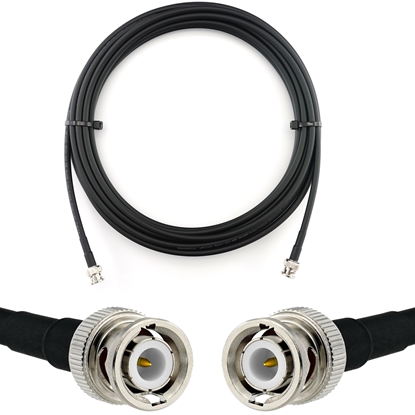 Picture of BNC Male to BNC Male 10m Coaxial Cable — HF240 (LMR240 equivalent)