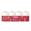 Изображение Bolsius Cylinder Candles 4pcs 60x40mm White