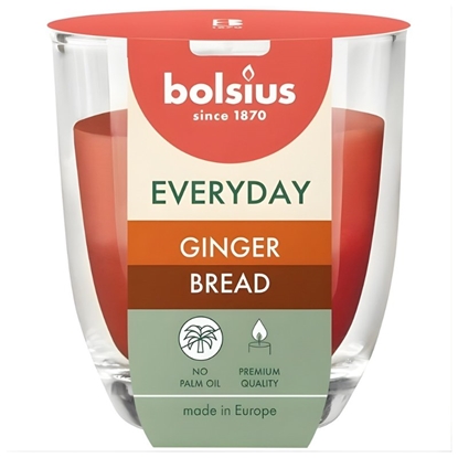 Attēls no Bolsius Everyday Scented Candle 80x70mm Gingerbread