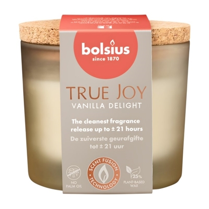 Изображение Bolsius True Joy Scented Candle 66x83mm Vanilla Delight