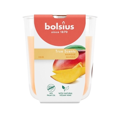 Attēls no Bolsius True Scents Scented Candle 80x73mm Mango