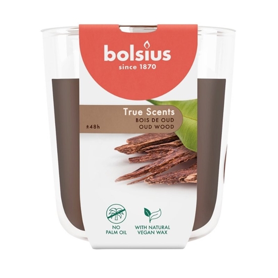 Picture of Bolsius True Scents Scented Candle 97x85mm Oud Wood