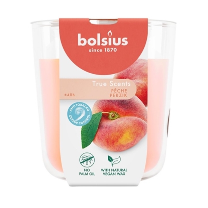 Изображение Bolsius True Scents Scented Candle 97x85mm Peach