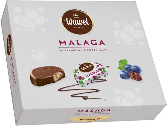 Изображение Bombonierka WAWEL Malaga, 330g