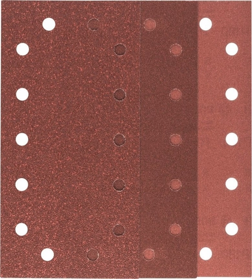 Picture of Bosch 10-piece sandpaper set for orbital sander G60, 120, 180 Bosch 2609256B25