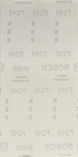 Picture of Bosch BOSCH Mesh structure sanding sheet M480 115x230 K24 10x - 2608900767 EXPERT RANGE