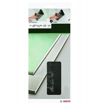 Picture of Bosch DIY siatka cierna 115x280mm K220