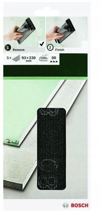Изображение Bosch DIY siatka cierna 93x230mm K80