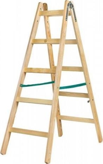 Picture of Braket DRABINA DREWNIANA BRAKET STANDARD 2X5 SZCZEBLI 153CM