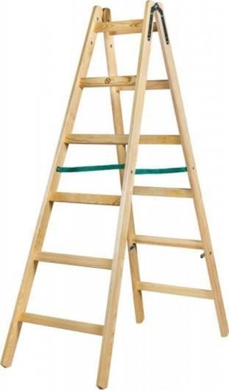 Picture of Braket DRABINA DREWNIANA BRAKET STANDARD 2X6 SZCZEBLI 182CM