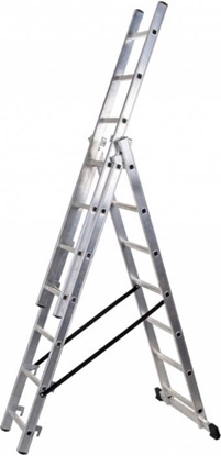 Изображение Braket Drabina wielofunkcyjna aluminiowa 21 stopniowa (BR-00-4207)