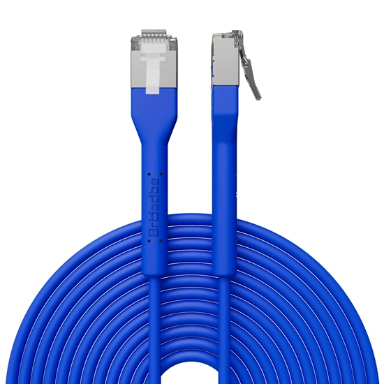 Picture of Broadbe Slim Patch Cable 10G Blue 12m